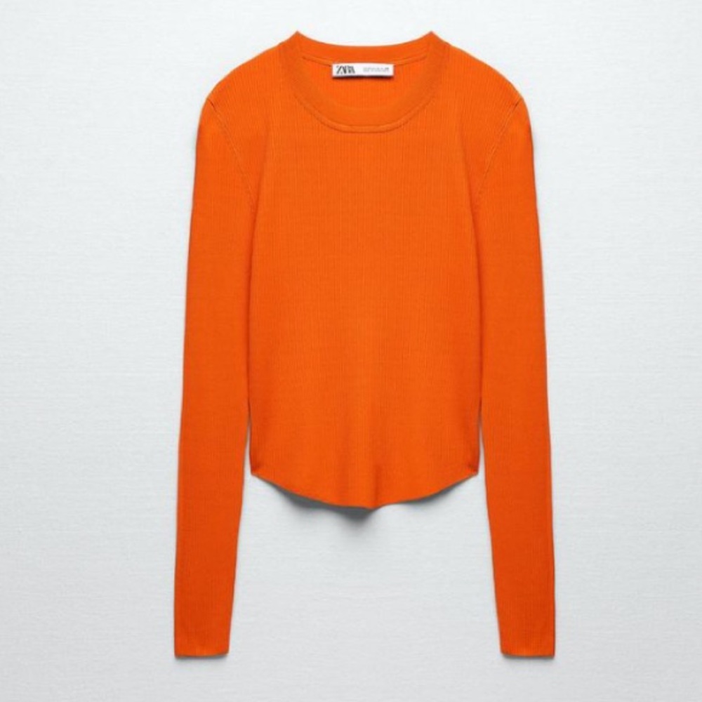 Zara Basic Extrafine Knit Sweater
